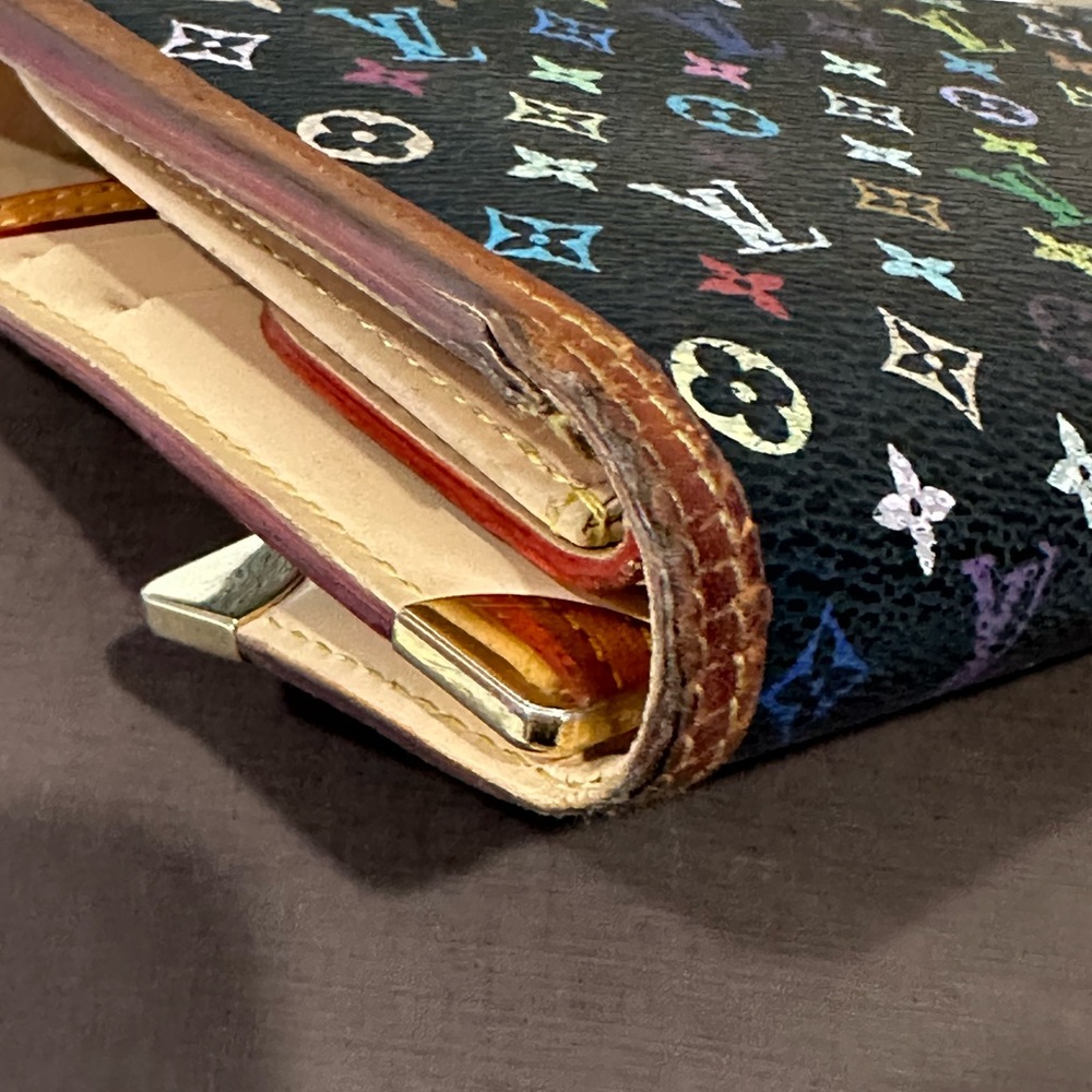 Louis Vuitton Black Murakami International Wallet Full Inclusion - Picture 12 of 14